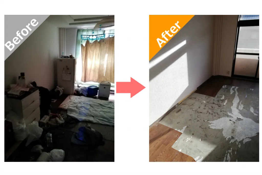 小牧市 Mさま 1K 90,000円 特殊清掃